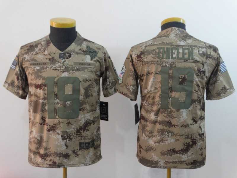 Youth Nike Vikings 19 Adam Thielen Camo Salute To Service Limited Jersey,We sell and wholesale Youth Nike Vikings 19 Adam Thielen Camo Salute To Service Limited Jersey on line form chian!