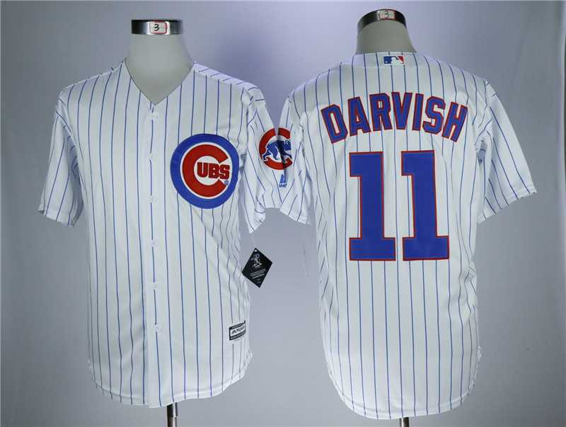 Cubs 11 Yu Darvish White Cool Base baseball Jerseys,We sell and wholesale Cubs 11 Yu Darvish White Cool Base baseball Jerseys on line form chian!