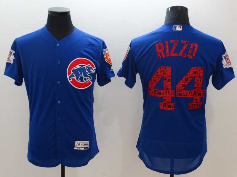 Cubs 44 Anthony Rizzo Royal 2018 Spring Training Flexbase baseball Jerseys,We sell and wholesale Cubs 44 Anthony Rizzo Royal 2018 Spring Training Flexbase baseball Jerseys on line form chian!