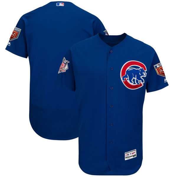 Customized Men's Cubs Royal 2018 Spring Training Flexbase Jersey,We sell and wholesale Customized Men's Cubs Royal 2018 Spring Training Flexbase Jersey on line form chian!