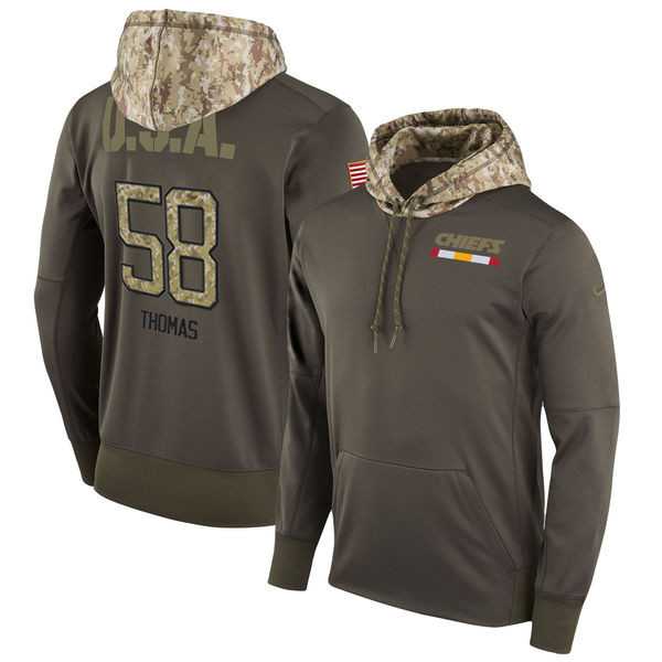 Nike Chiefs 58 Derrick Thomas Men's Olive Salute To Service Pullover Hoodie,We sell and wholesale Nike Chiefs 58 Derrick Thomas Men's Olive Salute To Service Pullover Hoodie on line form chian!