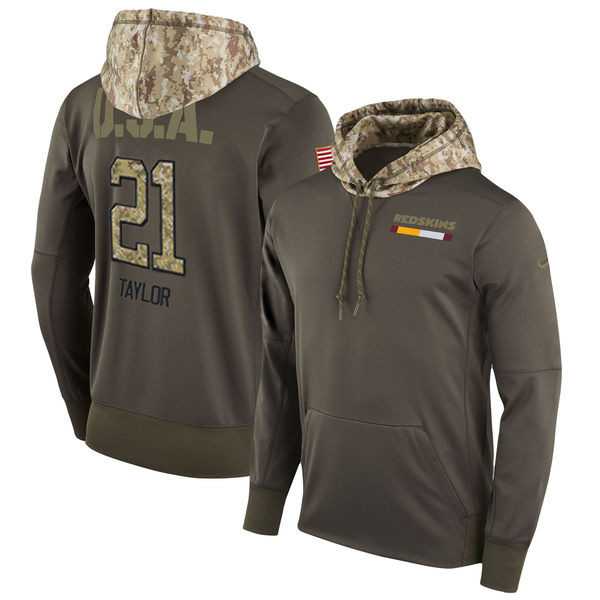 Nike Redskins 21 Sean Taylor Men's Olive Salute To Service Pullover Hoodie,We sell and wholesale Nike Redskins 21 Sean Taylor Men's Olive Salute To Service Pullover Hoodie on line form chian!