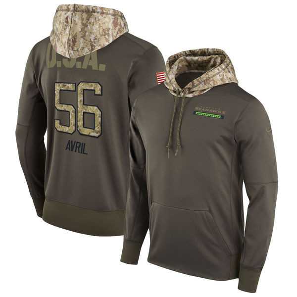 Nike Seahawks 56 Cliff Avril Men's Olive Salute To Service Pullover Hoodie,We sell and wholesale Nike Seahawks 56 Cliff Avril Men's Olive Salute To Service Pullover Hoodie on line form chian!