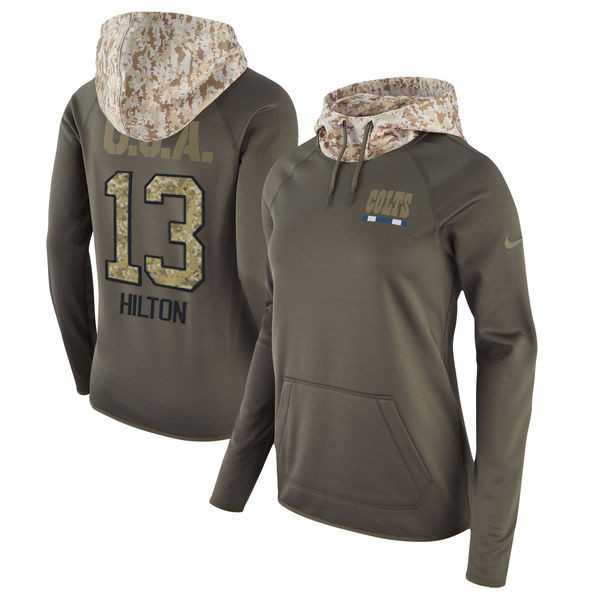 Women Nike Colts 13 T.Y. Hilton Olive Salute To Service Pullover Hoodie,We sell and wholesale Women Nike Colts 13 T.Y. Hilton Olive Salute To Service Pullover Hoodie on line form chian!