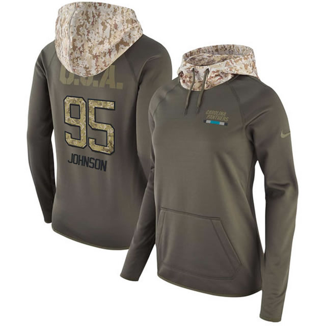 Women Nike Panthers 95 Charles Johnson Olive Salute To Service Pullover Hoodie,We sell and wholesale Women Nike Panthers 95 Charles Johnson Olive Salute To Service Pullover Hoodie on line form chian!
