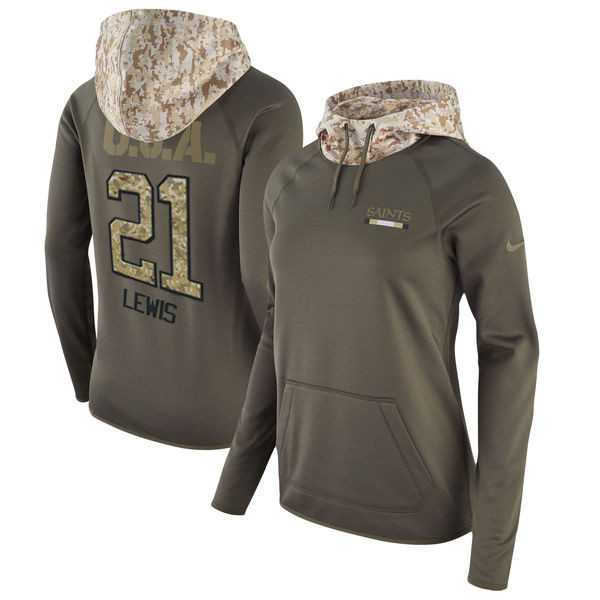 Women Nike Saints 21 Keenan Lewis Olive Salute To Service Pullover Hoodie,We sell and wholesale Women Nike Saints 21 Keenan Lewis Olive Salute To Service Pullover Hoodie on line form chian!