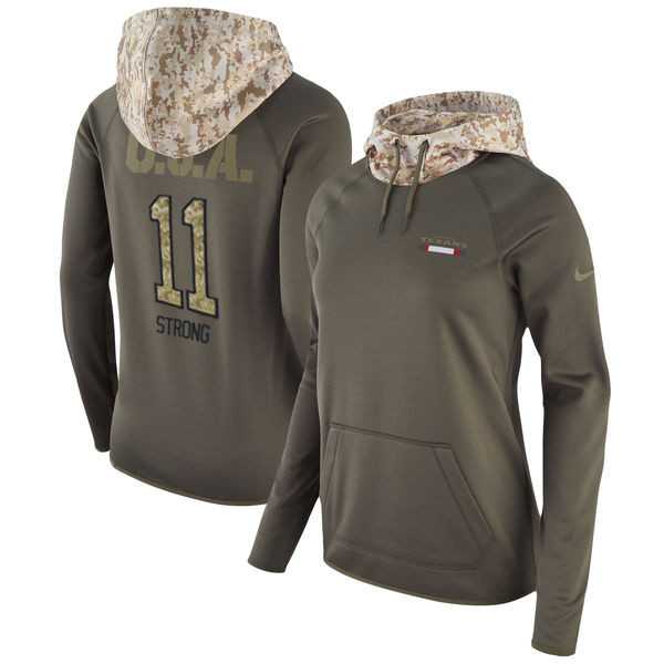 Women Nike Texans 11 Jaelen Strong Olive Salute To Service Pullover Hoodie,We sell and wholesale Women Nike Texans 11 Jaelen Strong Olive Salute To Service Pullover Hoodie on line form chian!