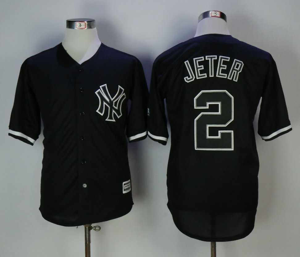 Yankees 2 Derek Jeter Black Cool Base baseball Jerseys,We sell and wholesale Yankees 2 Derek Jeter Black Cool Base baseball Jerseys on line form chian!