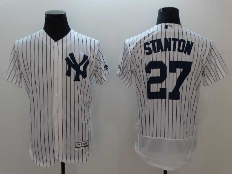 Yankees 27 Giancarlo Stanton White Flexbase baseball Jerseys,We sell and wholesale Yankees 27 Giancarlo Stanton White Flexbase baseball Jerseys on line form chian!