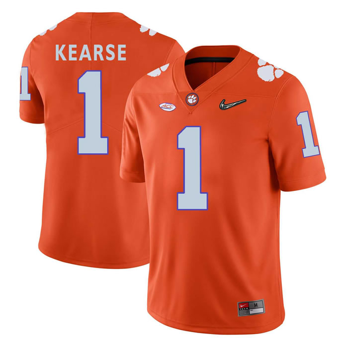 Clemson Tigers #1 Jayron Kearse Orange With Diamond Logo College Football Jersey DingZhi,We sell and wholesale Clemson Tigers #1 Jayron Kearse Orange With Diamond Logo College Football Jersey DingZhi on line form chian!