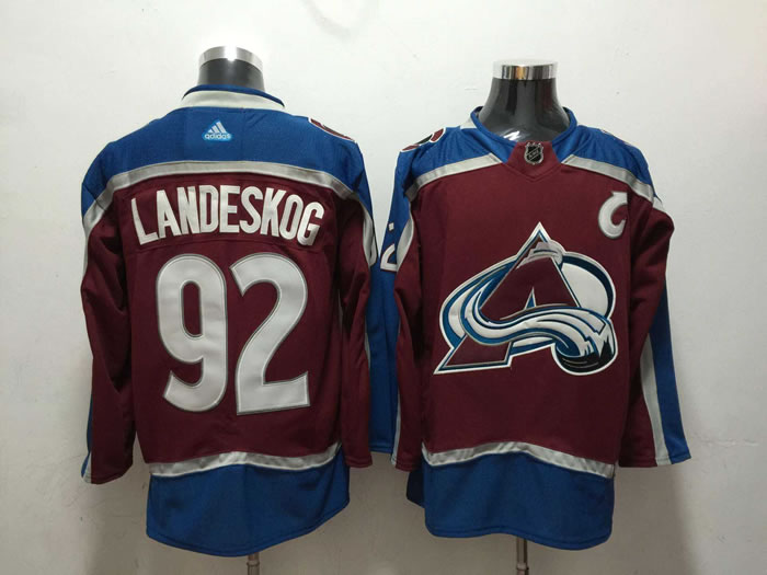 Colorado Avalanche #92 Gabriel Landeskog Red Adidas Stitched Jersey,We sell and wholesale Colorado Avalanche #92 Gabriel Landeskog Red Adidas Stitched Jersey on line form chian!