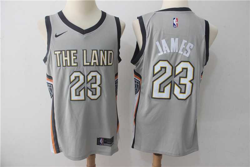 Nike Cleveland Cavaliers #23 LeBron James Gray City Edition Swingman Jersey,We sell and wholesale Nike Cleveland Cavaliers #23 LeBron James Gray City Edition Swingman Jersey on line form chian!
