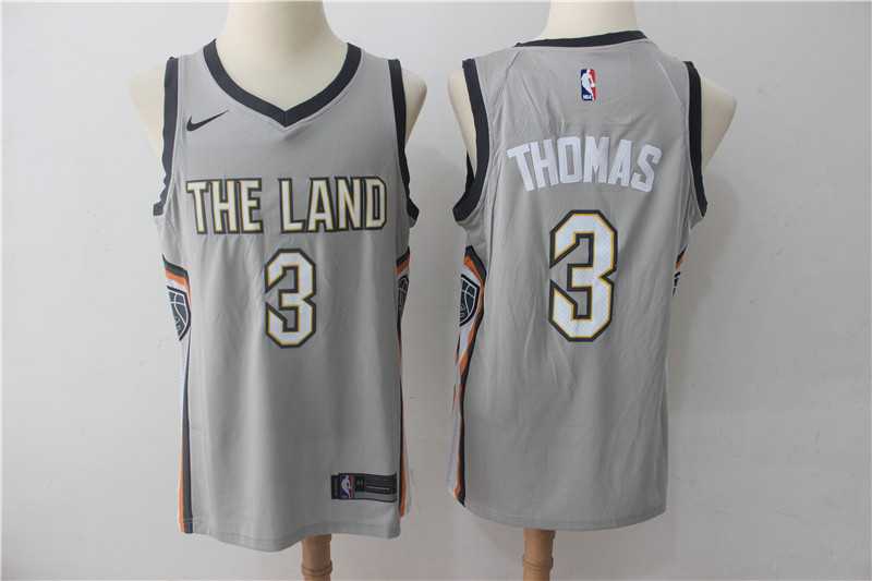 Nike Cleveland Cavaliers #3 Isaiah Thomas Gray City Edition Swingman Jersey,We sell and wholesale Nike Cleveland Cavaliers #3 Isaiah Thomas Gray City Edition Swingman Jersey on line form chian!