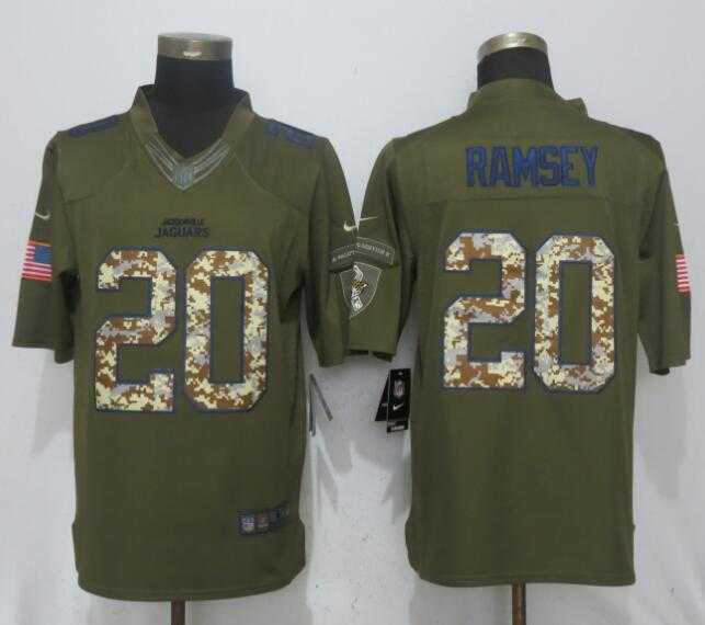 Nike Jacksonville Jaguars #20 Jalen Ramsey Olive Salute To Service Limited Jersey,We sell and wholesale Nike Jacksonville Jaguars #20 Jalen Ramsey Olive Salute To Service Limited Jersey on line form chian!