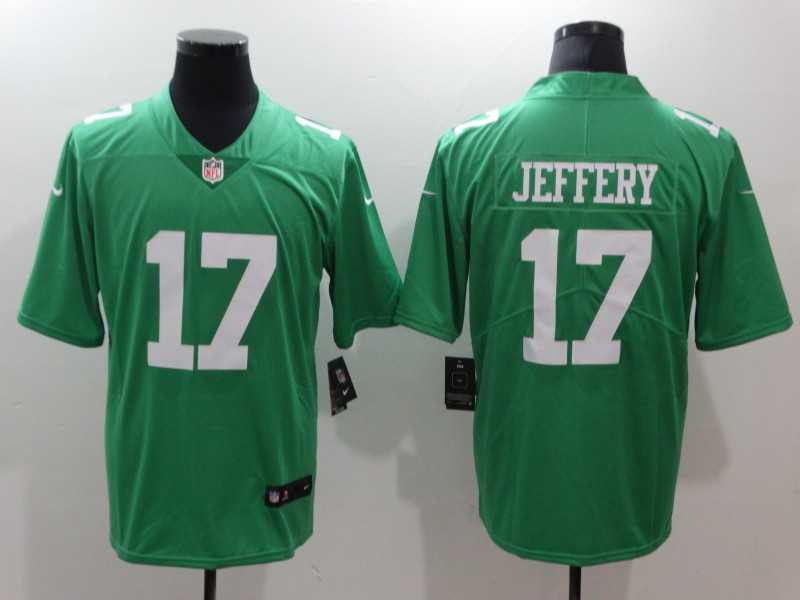 Nike Philadelphia Eagles #17 Alshon Jeffery Green Throwback Vapor Untouchable Player Limited Jersey,We sell and wholesale Nike Philadelphia Eagles #17 Alshon Jeffery Green Throwback Vapor Untouchable Player Limited Jersey on line form chian!