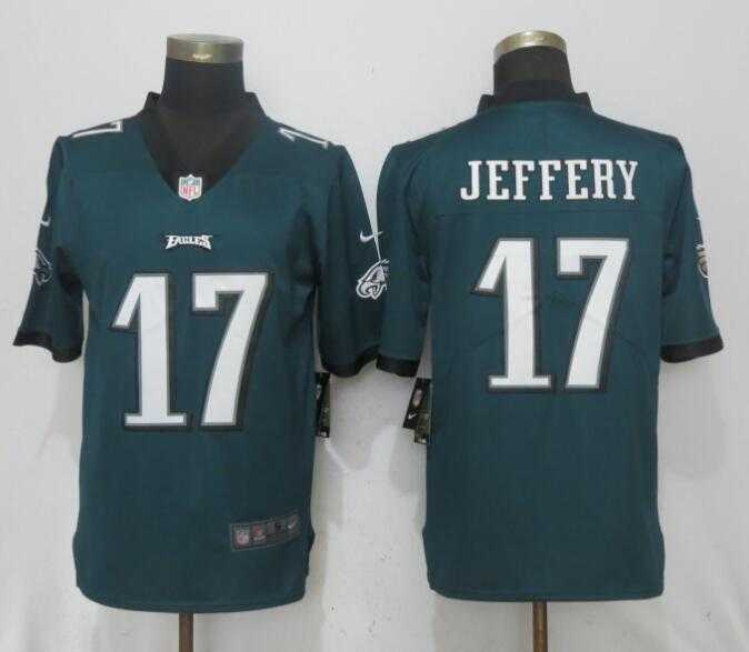 Nike Philadelphia Eagles #17 Alshon Jeffery Green Vapor Untouchable Player Limited Jersey,We sell and wholesale Nike Philadelphia Eagles #17 Alshon Jeffery Green Vapor Untouchable Player Limited Jersey on line form chian!