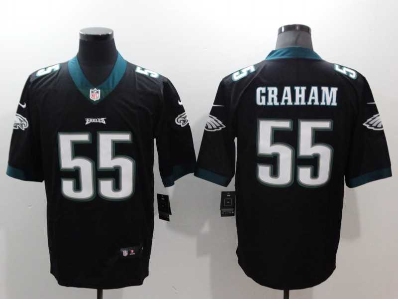 Nike Philadelphia Eagles #55 Brandon Graham Black Vapor Untouchable Player Limited Jersey,We sell and wholesale Nike Philadelphia Eagles #55 Brandon Graham Black Vapor Untouchable Player Limited Jersey on line form chian!