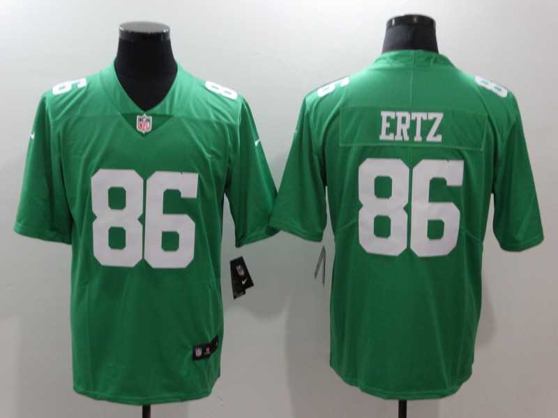 Nike Philadelphia Eagles #86 Zach Ertz Green Throwback Vapor Untouchable Player Limited Jersey,We sell and wholesale Nike Philadelphia Eagles #86 Zach Ertz Green Throwback Vapor Untouchable Player Limited Jersey on line form chian!