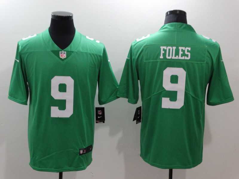 Nike Philadelphia Eagles #9 Nick Foles Green Throwback Vapor Untouchable Player Limited Jersey,We sell and wholesale Nike Philadelphia Eagles #9 Nick Foles Green Throwback Vapor Untouchable Player Limited Jersey on line form chian!