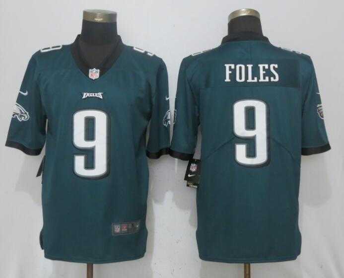 Nike Philadelphia Eagles #9 Nick Foles Green Vapor Untouchable Player Limited Jersey,We sell and wholesale Nike Philadelphia Eagles #9 Nick Foles Green Vapor Untouchable Player Limited Jersey on line form chian!