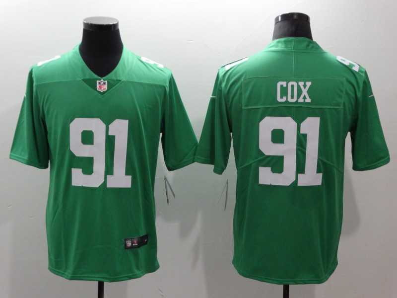 Nike Philadelphia Eagles #91 Fletcher Cox Green Throwback Vapor Untouchable Player Limited Jersey,We sell and wholesale Nike Philadelphia Eagles #91 Fletcher Cox Green Throwback Vapor Untouchable Player Limited Jersey on line form chian!
