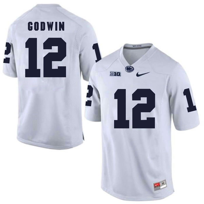 Penn State Nittany Lions #12 Chris Godwin White College Football Jersey DingZhi,We sell and wholesale Penn State Nittany Lions #12 Chris Godwin White College Football Jersey DingZhi on line form chian!