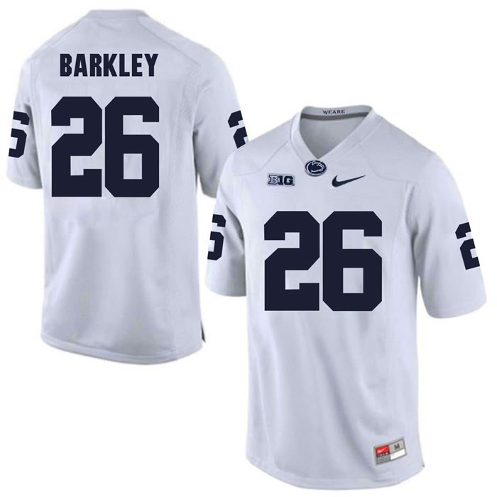 Penn State Nittany Lions #26 Saquon Barkley White College Football Jersey DingZhi,We sell and wholesale Penn State Nittany Lions #26 Saquon Barkley White College Football Jersey DingZhi on line form chian!