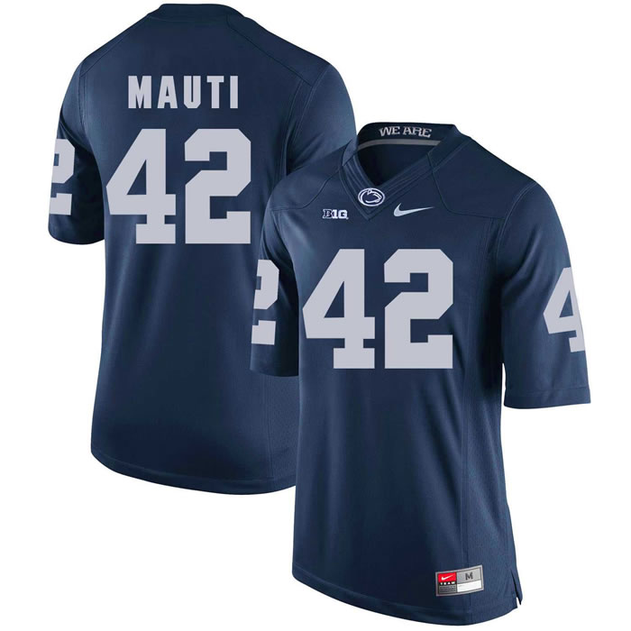Penn State Nittany Lions #42 Michael Mauti Navy College Football Jersey DingZhi,We sell and wholesale Penn State Nittany Lions #42 Michael Mauti Navy College Football Jersey DingZhi on line form chian!