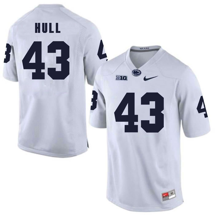 Penn State Nittany Lions #43 Mike Hull White College Football Jersey DingZhi,We sell and wholesale Penn State Nittany Lions #43 Mike Hull White College Football Jersey DingZhi on line form chian!