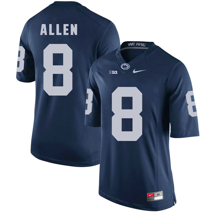 Penn State Nittany Lions #8 Mark Allen Navy College Football Jersey DingZhi,We sell and wholesale Penn State Nittany Lions #8 Mark Allen Navy College Football Jersey DingZhi on line form chian!