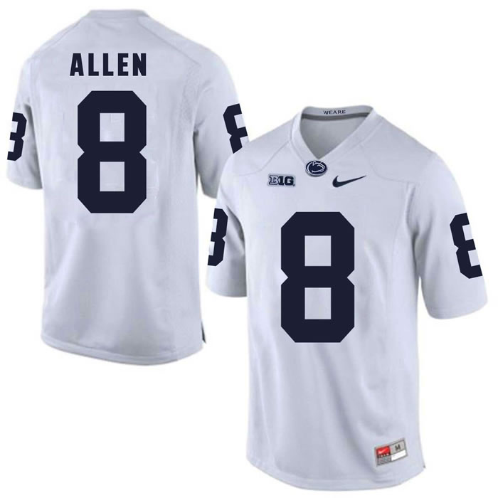 Penn State Nittany Lions #8 Mark Allen White College Football Jersey DingZhi,We sell and wholesale Penn State Nittany Lions #8 Mark Allen White College Football Jersey DingZhi on line form chian!