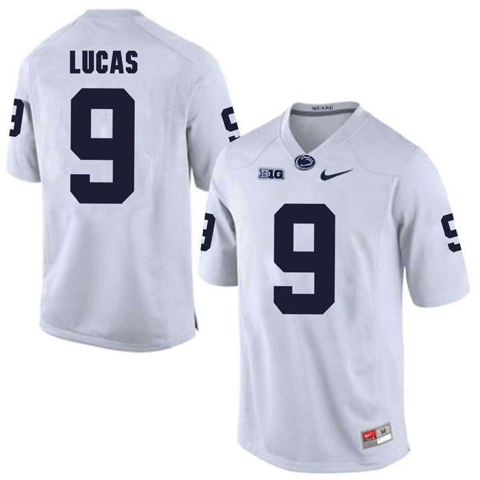 Penn State Nittany Lions #9 Jordan Lucas White College Football Jersey DingZhi,We sell and wholesale Penn State Nittany Lions #9 Jordan Lucas White College Football Jersey DingZhi on line form chian!
