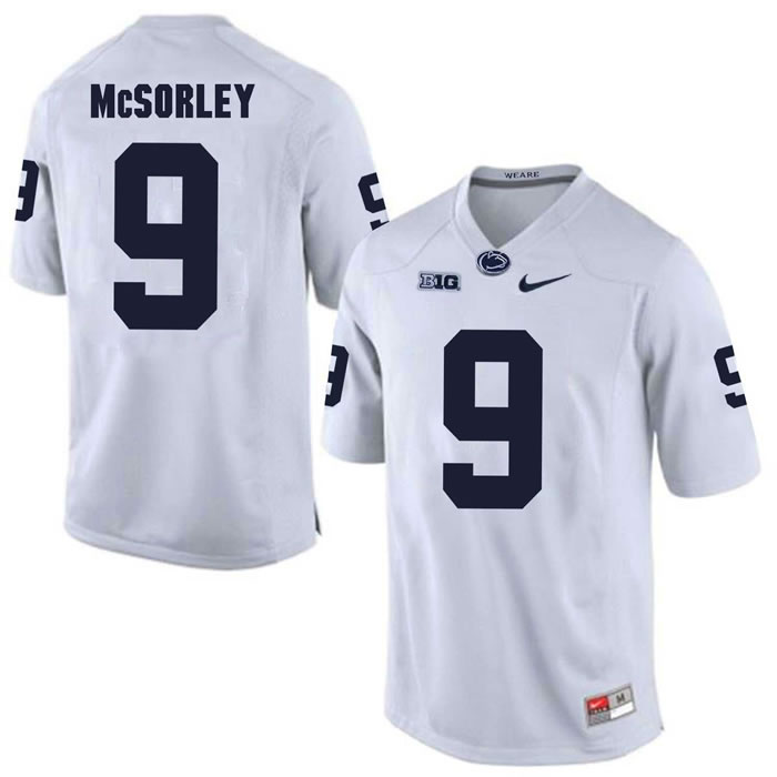 Penn State Nittany Lions #9 Trace McSorley White College Football Jersey DingZhi,We sell and wholesale Penn State Nittany Lions #9 Trace McSorley White College Football Jersey DingZhi on line form chian!
