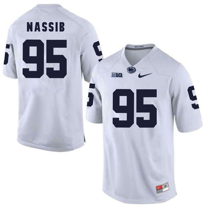 Penn State Nittany Lions #95 Carl Nassib White College Football Jersey DingZhi,We sell and wholesale Penn State Nittany Lions #95 Carl Nassib White College Football Jersey DingZhi on line form chian!