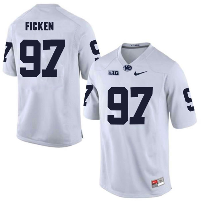Penn State Nittany Lions #97 Sam Ficken White College Football Jersey DingZhi,We sell and wholesale Penn State Nittany Lions #97 Sam Ficken White College Football Jersey DingZhi on line form chian!