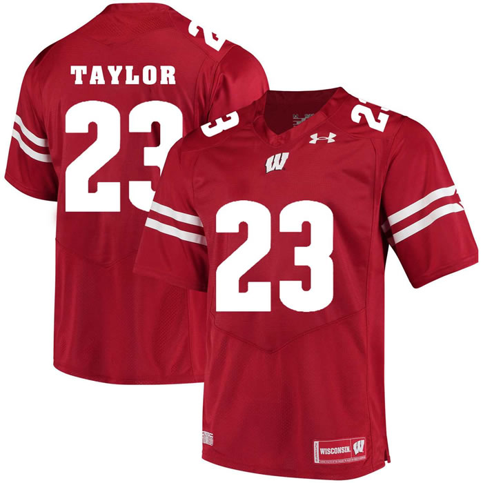 Wisconsin Badgers #23 Jonathan Taylor Red College Football Jersey DingZhi,We sell and wholesale Wisconsin Badgers #23 Jonathan Taylor Red College Football Jersey DingZhi on line form chian!