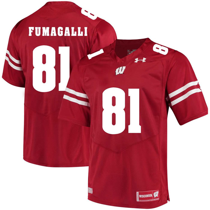 Wisconsin Badgers #81 Troy Fumagalli Red College Football Jersey DingZhi,We sell and wholesale Wisconsin Badgers #81 Troy Fumagalli Red College Football Jersey DingZhi on line form chian!