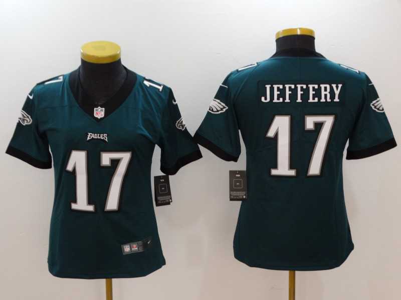 Women Nike Philadelphia Eagles #17 Alshon Jeffery Green Vapor Untouchable Player Limited Jersey,We sell and wholesale Women Nike Philadelphia Eagles #17 Alshon Jeffery Green Vapor Untouchable Player Limited Jersey on line form chian!