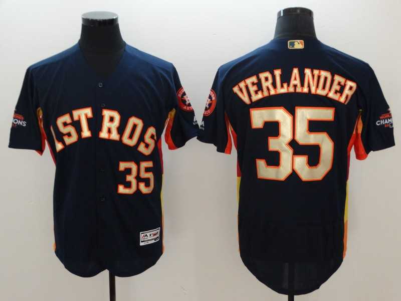 Astros #35 Justin Verlander Navy 2018 Gold Program Flexbase Jersey,We sell and wholesale Astros #35 Justin Verlander Navy 2018 Gold Program Flexbase Jersey on line form chian!