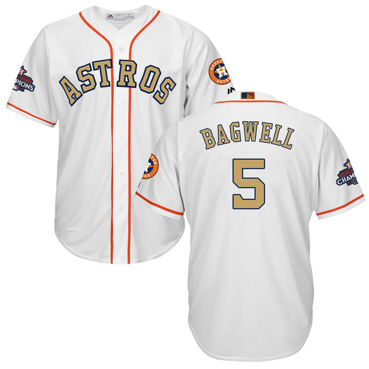 Astros #5 Jeff Bagwell White 2018 Gold Program Cool Base Jersey,We sell and wholesale Astros #5 Jeff Bagwell White 2018 Gold Program Cool Base Jersey on line form chian!