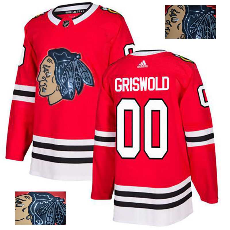 Blackhawks 00 Clark Griswold Red Glittery Edition Adidas Jersey,We sell and wholesale Blackhawks 00 Clark Griswold Red Glittery Edition Adidas Jersey on line form chian!