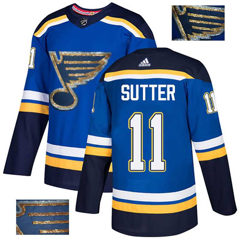 Blues 11 Brian Sutter Blue Glittery Edition Adidas Jersey,We sell and wholesale Blues 11 Brian Sutter Blue Glittery Edition Adidas Jersey on line form chian!