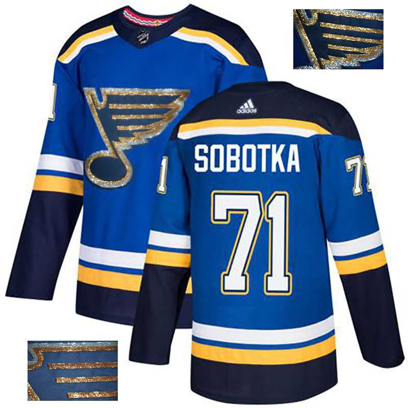 Blues 71 Vladimir Sobotka Blue Glittery Edition Adidas Jersey,We sell and wholesale Blues 71 Vladimir Sobotka Blue Glittery Edition Adidas Jersey on line form chian!