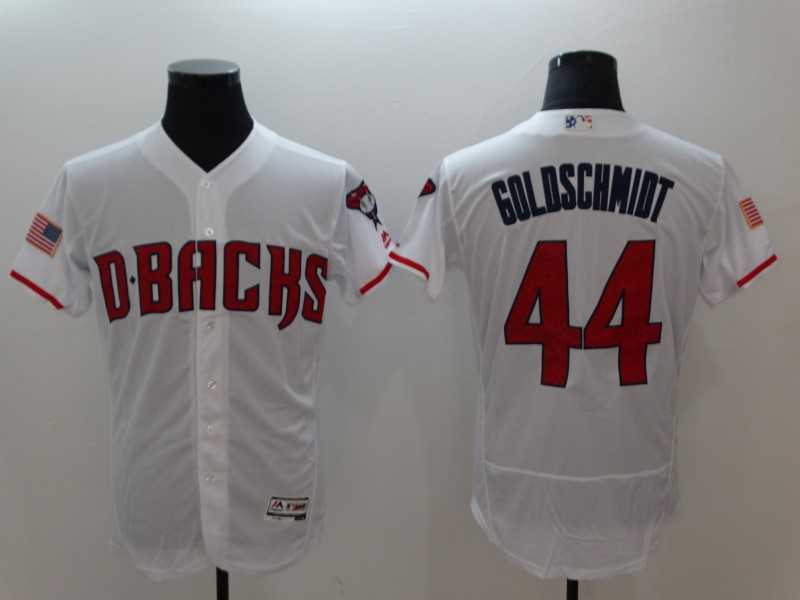Diamondbacks 44 Paul Goldschmidt White Flexbase Baseball Jerseys,We sell and wholesale Diamondbacks 44 Paul Goldschmidt White Flexbase Baseball Jerseys on line form chian!