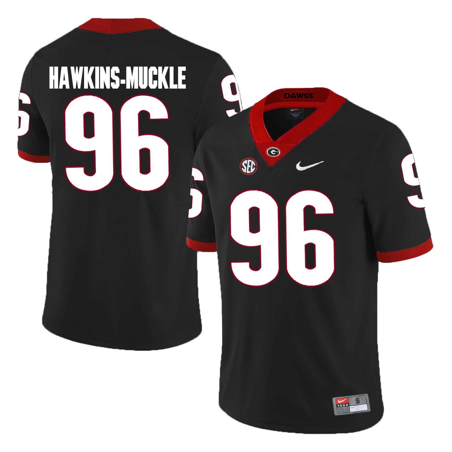 Georgia Bulldogs 96 DaQuan Hawkins-Muckle Black College Football Jersey DingZhi,We sell and wholesale Georgia Bulldogs 96 DaQuan Hawkins-Muckle Black College Football Jersey DingZhi on line form chian!