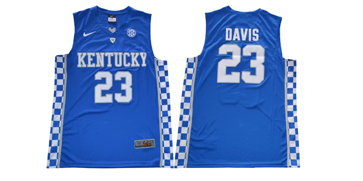 Kentucky Wildcats 23 Anthony Davis Towns Blue College Basketball Jersey,We sell and wholesale Kentucky Wildcats 23 Anthony Davis Towns Blue College Basketball Jersey on line form chian!