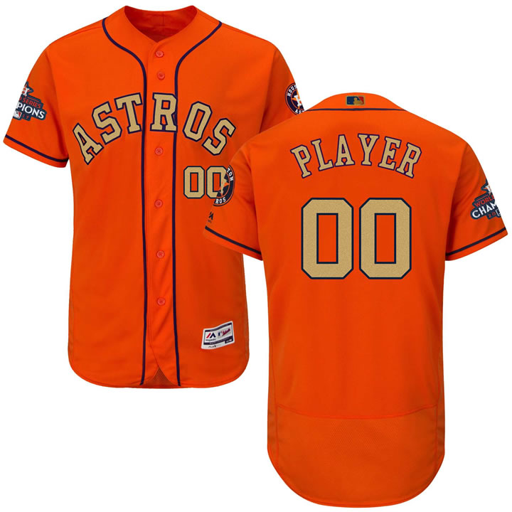 Men's Customized Houston Astros Orange 2018 Gold Program Flexbase Jersey,We sell and wholesale Men's Customized Houston Astros Orange 2018 Gold Program Flexbase Jersey on line form chian!