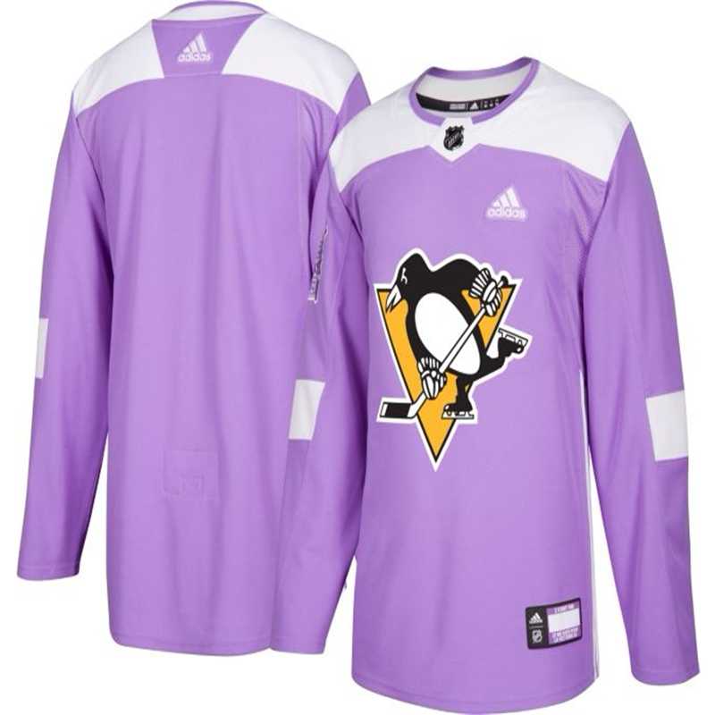 Men's Customized Pittsburgh Penguins Purple Adidas Hockey Fights Cancer Practice Jersey,We sell and wholesale Men's Customized Pittsburgh Penguins Purple Adidas Hockey Fights Cancer Practice Jersey on line form chian!