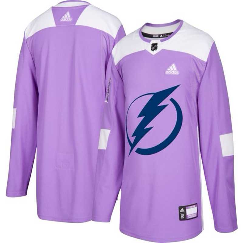 Men's Customized Tampa Bay Lightning Purple Adidas Hockey Fights Cancer Practice Jersey,We sell and wholesale Men's Customized Tampa Bay Lightning Purple Adidas Hockey Fights Cancer Practice Jersey on line form chian!