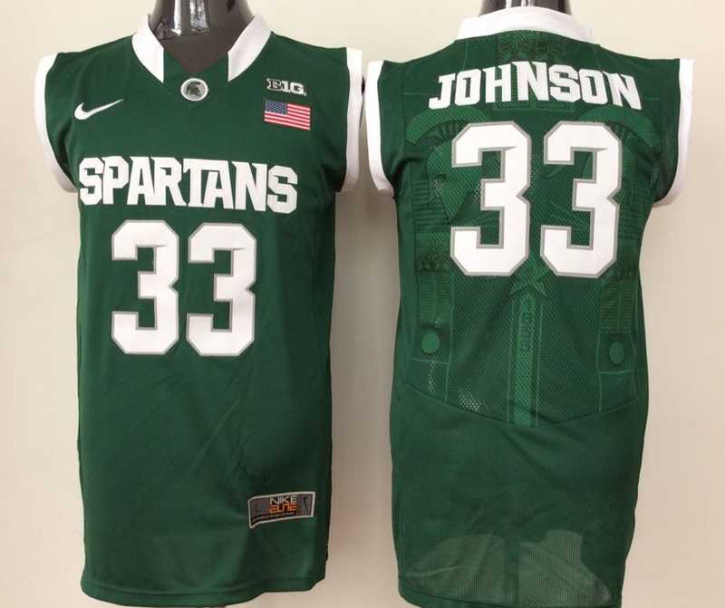 Michigan State Spartans 33 Magic Johnson Green College Basketball Jersey,We sell and wholesale Michigan State Spartans 33 Magic Johnson Green College Basketball Jersey on line form chian!